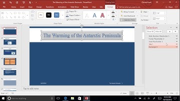 Microsoft PowerPoint 2016 - Module 8: Order and Group Different Objects