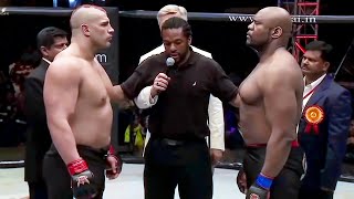 James Thompson (England) vs Bob Sapp (USA) | KNOCKOUT, MMA Fight HD, 60 fps