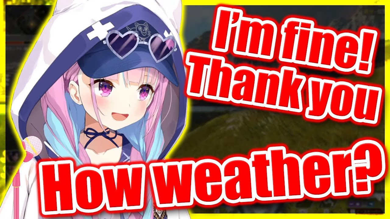 Aqua's CUTE ENGLISH is the SWEETEST THING EVER! - Apex Legends 【ENG Sub Hololive】