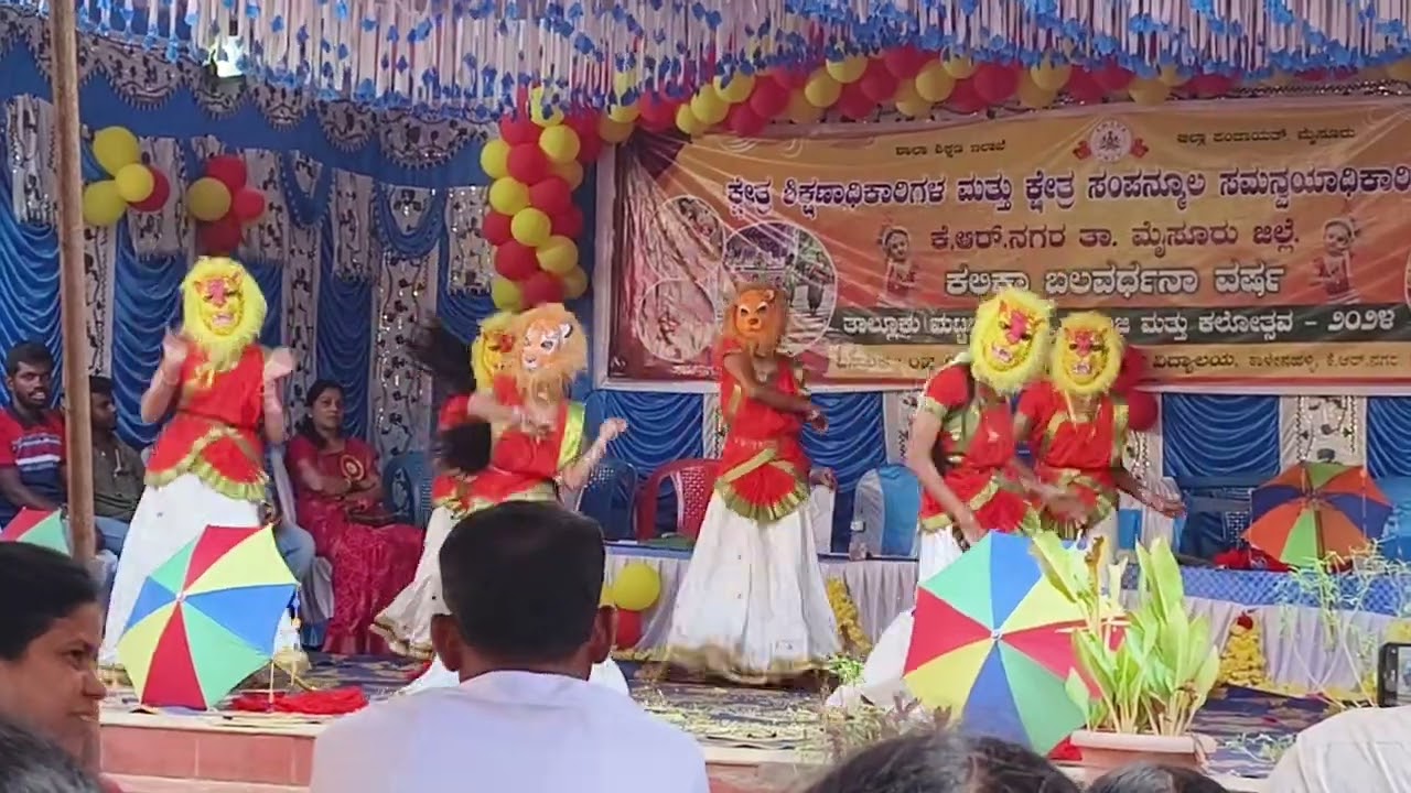 Iqhra 's pratibha karanji taluk level dance 🪩 performance 