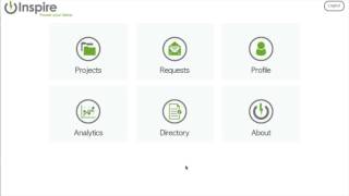 How to View Service Requests and Manage Projects in Inspire