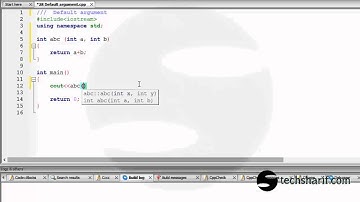 bangla c++ video tutorial 28 Default argument