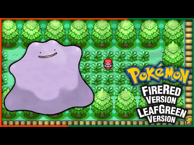 How To Get Ditto in Pokémon FireRed/LeafGreen Version 