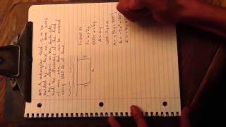 Calculus Test 4 Problem #4