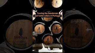 Port Wine Tour At Sandeman Wine Cellars In Portugal.