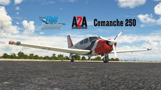 MSFS 2020 - A2A Comanche 250 Flight