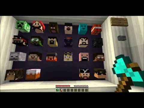 Minecraft - Карта "Угадай голову"