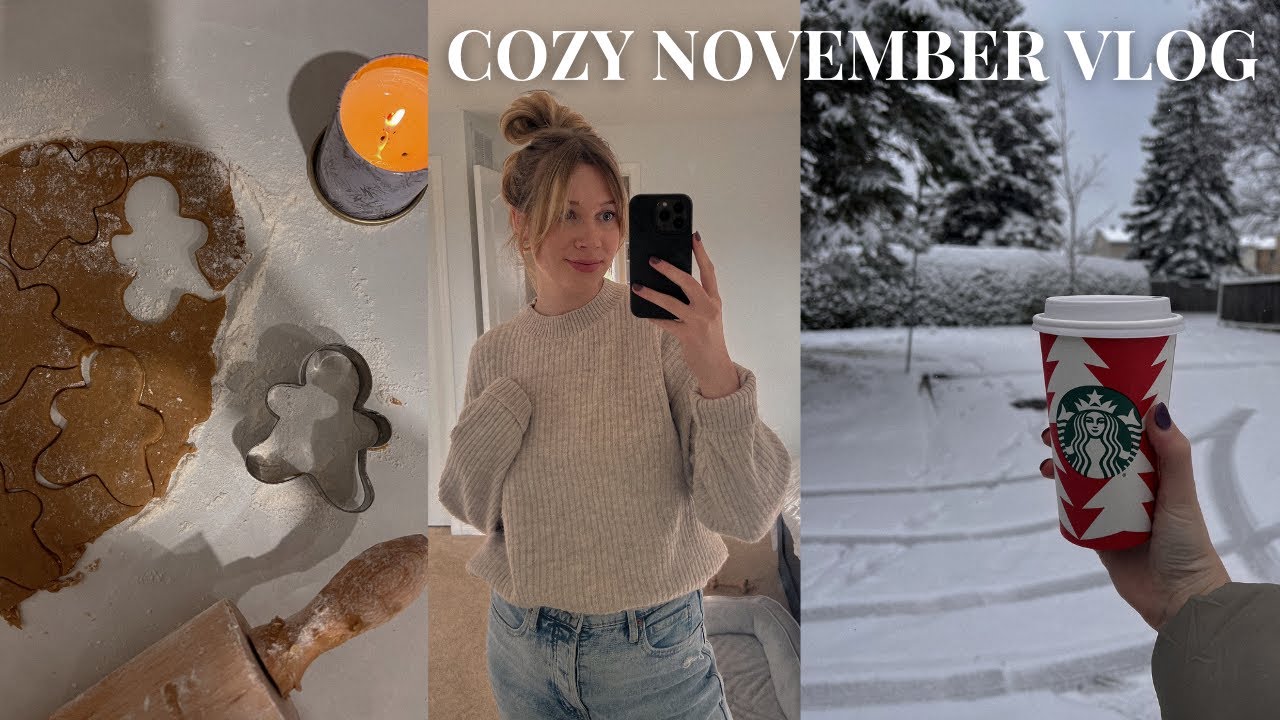 ROMANTICIZING WINTER (while working a 9-5) ❄️  cozy vlog, learning to enjoy winter & tips for SAD