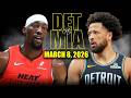 Detroit Pistons Vs Miami Heat Full Game Highlights March 8 2026 NBA Season Detroit Pistons Vs Miami Heat Full Game Highlights March 8 2026 NBA Season