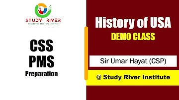 History of USA with Sir Umer Hayat (DEMO)