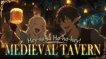 Hey-sa-sa Ho-ho-hey! | Medieval Fantasy Tavern & Drinking Song | Lyrics Video