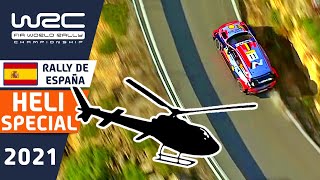 WRC Rally Helicopter Compilation : WRC RallyRACC - Rally de España 2021