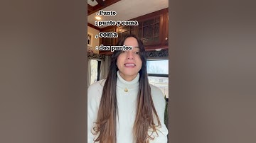 Punctuation marks in Spanish