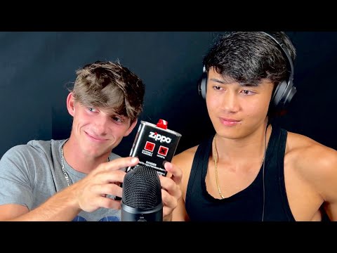 My Friends Try ASMR!