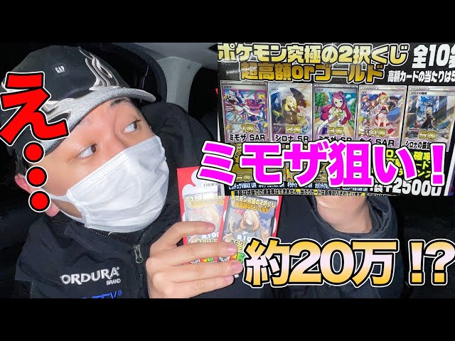 ポケカ】ミモザSARを狙って20万円分オリパを買った結果、、、まさかの