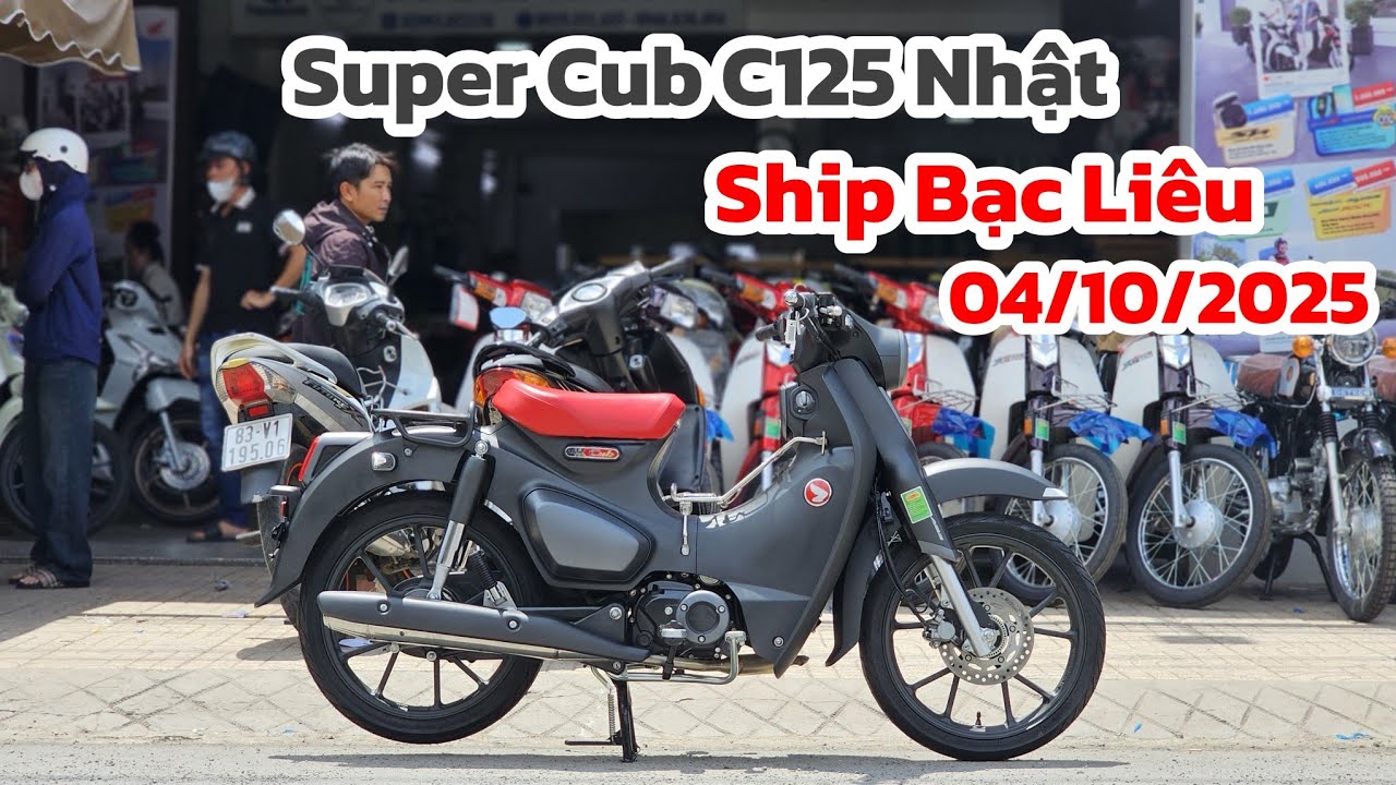 Nổ Máy Super Cub C125 Nhật ship Bạc Liêu ngày 04/10 tại CH Mai Duyên.Khải Phạm #cup #cub #125 #2026 