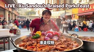 LIVE Braised Pork with Dry Sauce - a distinctive Chinese dish #8/10