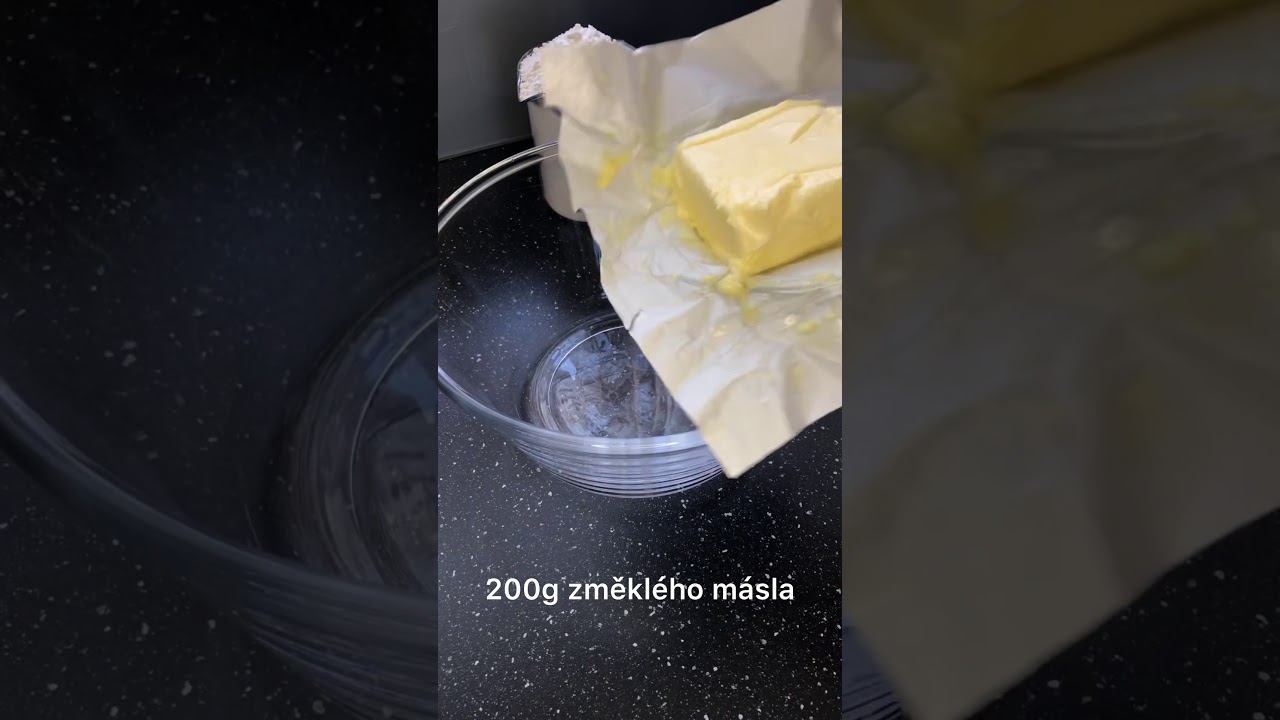 Recept na křehké máslové sušenky