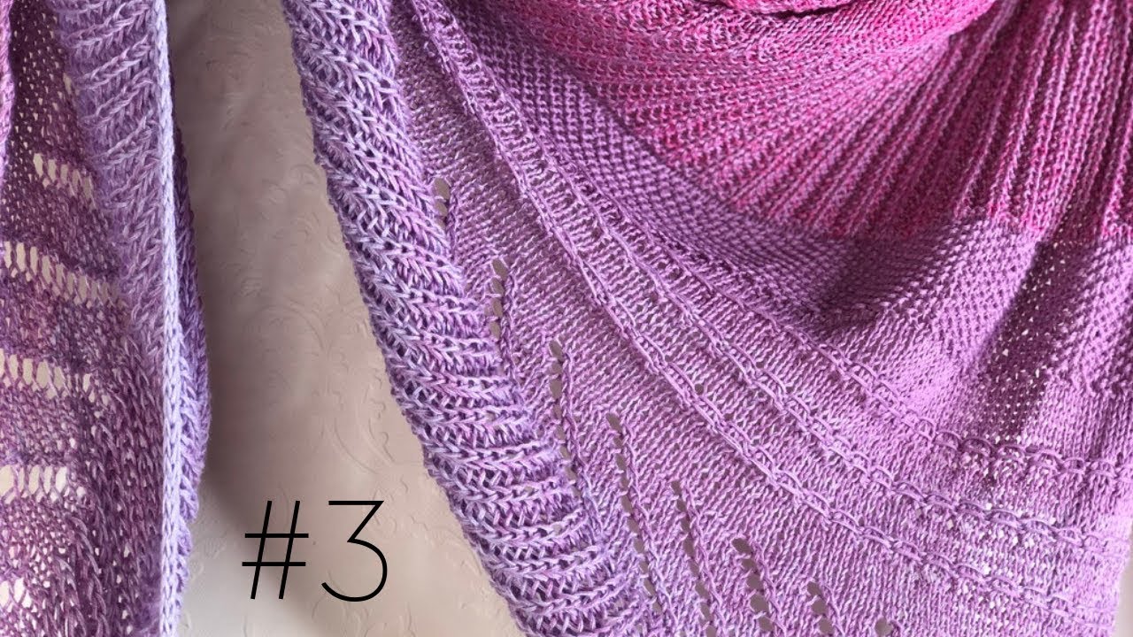 Cinnamon Sunrise Tuch Strickanleitung #3 - Woolpedia®