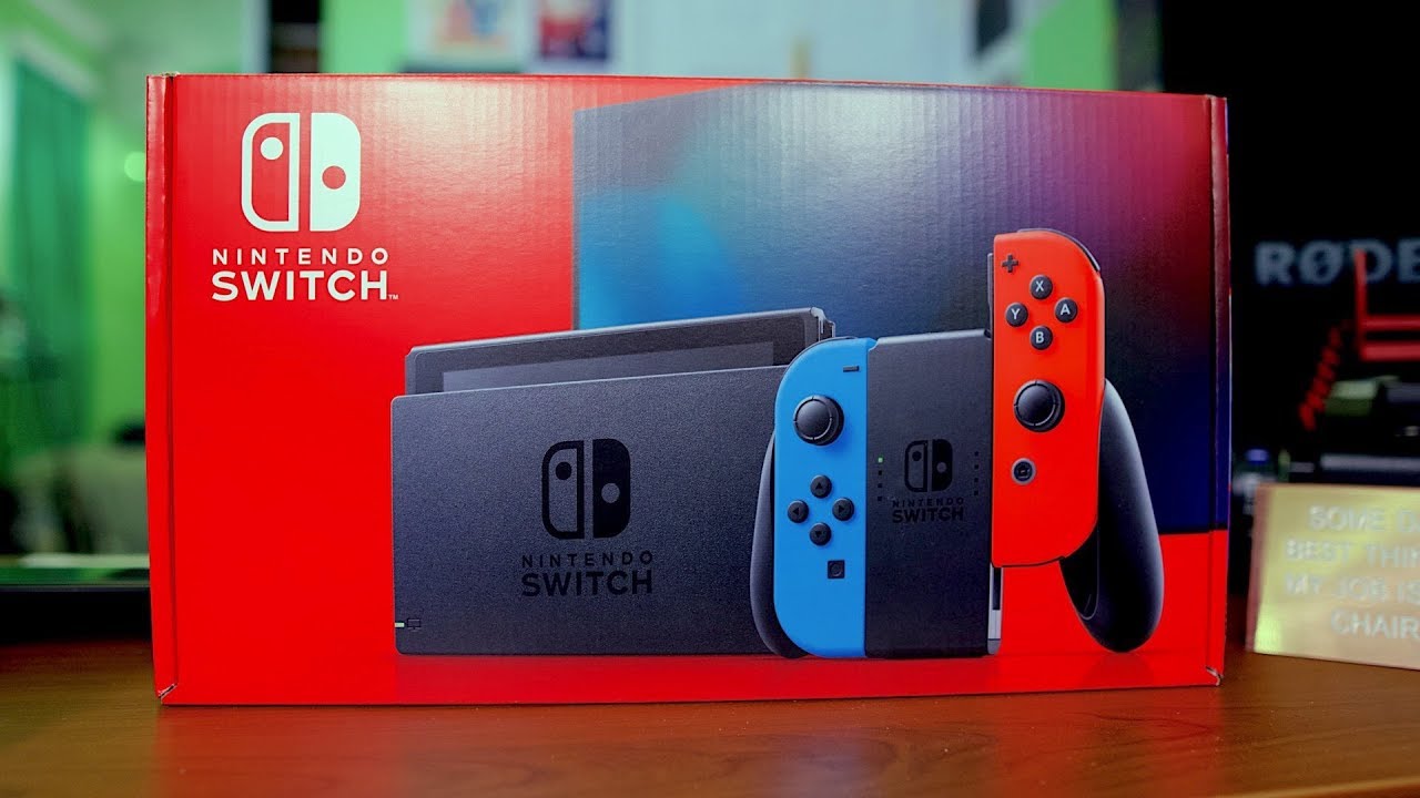 New Updated Nintendo Switch V2 Model 19 Unboxing Youtube