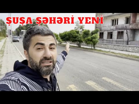 Şuşa şəhərində Zaur Baxşəliyev yeni video görüntülər