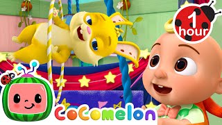 Bunny's Circus Tricks - Fantasy Animals | CoComelon - Animal Time | Nursery Rhymes for Babies