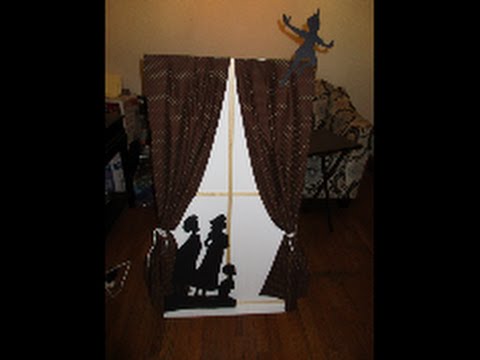 DIY Peter pan window decoration 