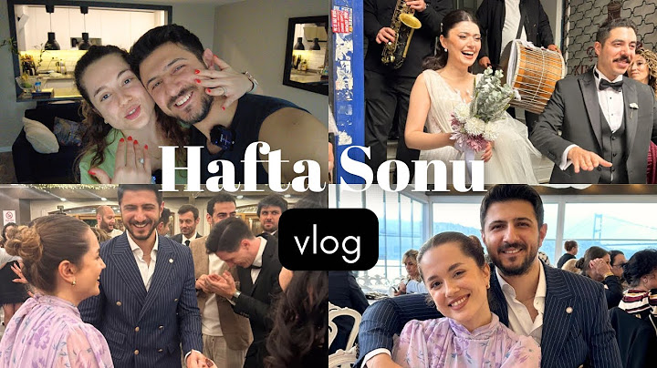 HAFTA SONU VLOG| Evdeyiz, Düğündeyiz, Kahvaltıdayız!