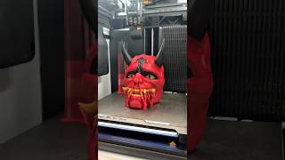 Oni Mask 😈 #oni #onimask #japan #japanculture #3dprinter #3dprinted #3dprint #bambulab #h2d