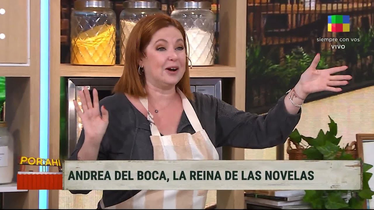 👏 Andrea Del Boca cocina con Chantal: 