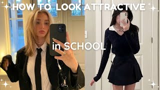 How to look attractive in School✨🧸