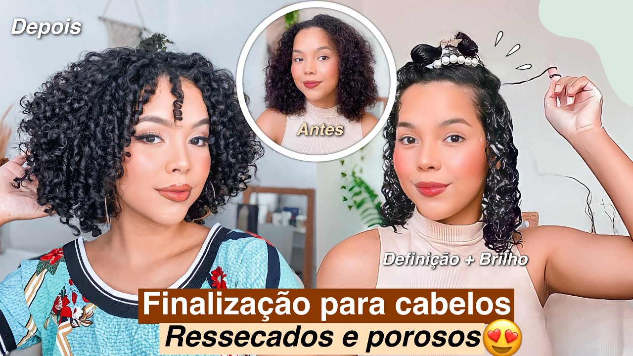 Finalização para cabelos ressecados e porosos 🤩✨