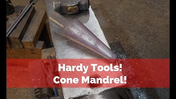 Making Blacksmith Hardy Tools! Vertical Bick! Cone Mandrel!