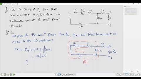 Numericals on Maximum Power Transfer Theorem Part-1|Lecture-22 | Unit-I -BEE- Sem-I |by #Aryacollege