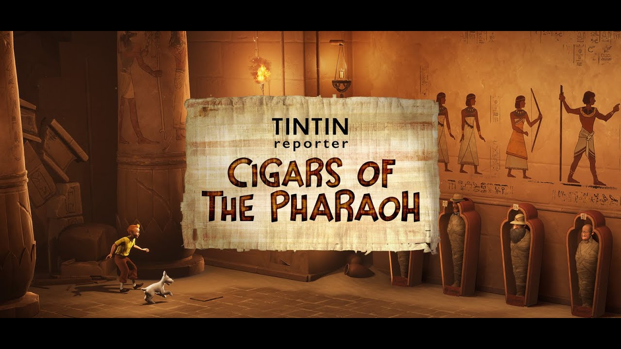 Cheid's: Репортер тинтин: сигары фараона - YouTube