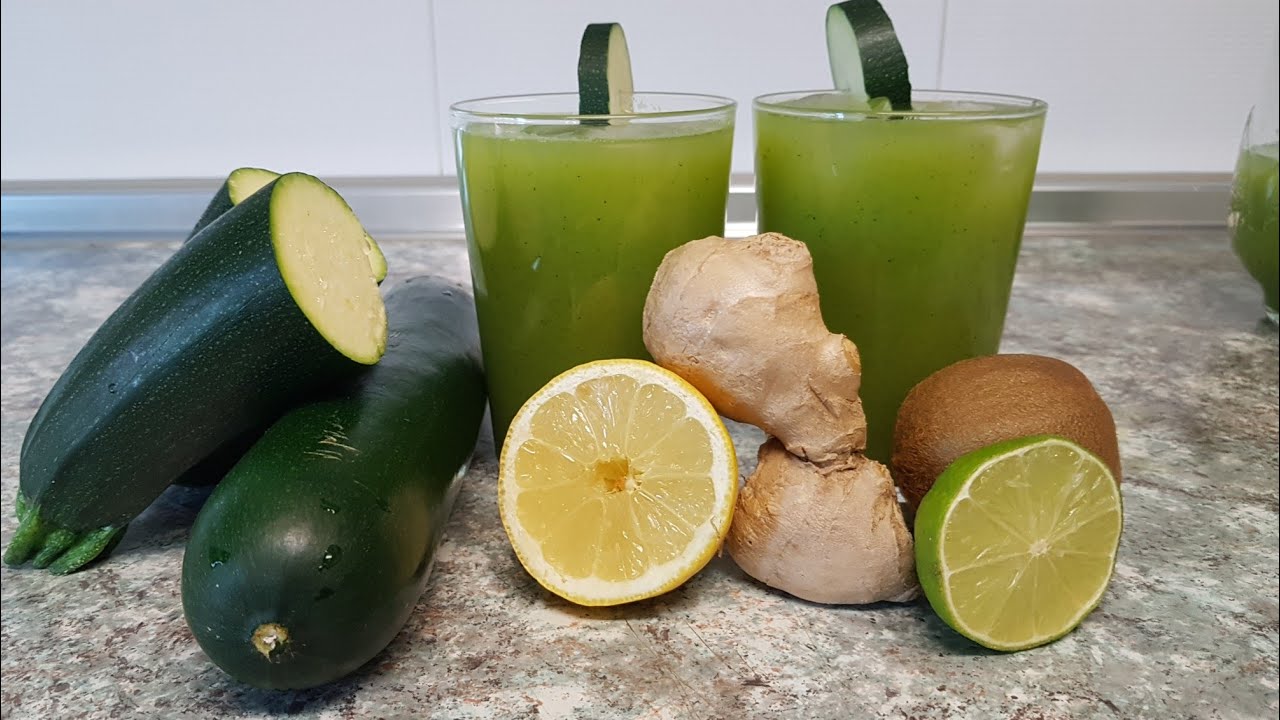 How To Lose Belly Fat ln One Week With A Smoothie Drink Made With Lime,Cucumber, Ginger And kiwi ...