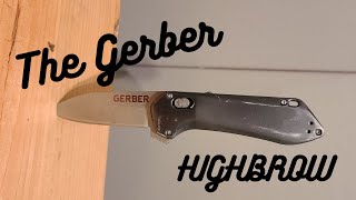 Gerber Highbrow Compact Pocket Knife