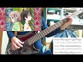 [ベース弾いてみた/Base TAB] Tinkling Smile(小倉唯 ヤマノススメ セカンドシーズン Ed)