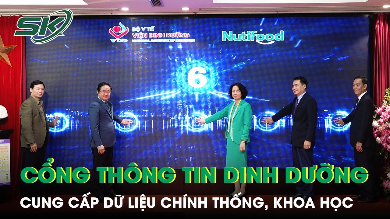 Chính thức vận hành Cổng thông tin Dinh dưỡng | SKĐS
