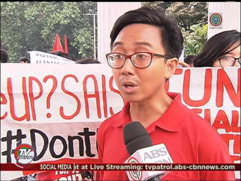 UPLB students protest vs new enlistment system