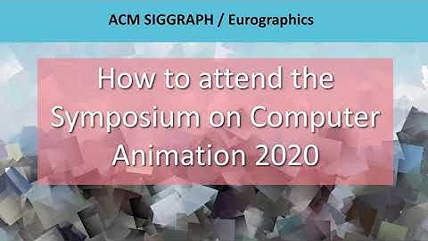 SCA 2020 How to attend