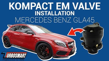 BOV INSTALL: MERCEDES BENZ GLA45 2016 Dual Port Blow-Off Valve VR2 (P/N TS-0223-1066)