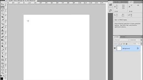 Creating the Disc Template(Adobe Photoshop CS5 Pro) PartIII-5