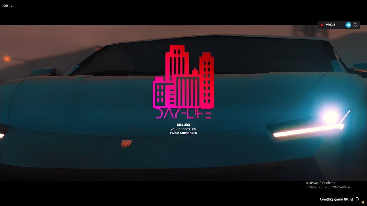 QB loading screen fivem script for your server - YouTube