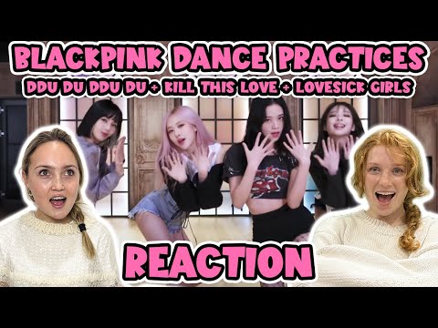 OUR FIRST TIME WATCHING BLACKPINK CHOREO!! | DDU-DU DDU-DU + Kill This Love + Lovesick Girls