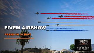RG Airshow — Premium FiveM Airshow Script | Full Showcase