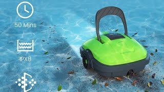 The Best cordless pool cleaner - Cordless Robotic Pool Cleaner, WYBOT Automatic Pool Vacuum