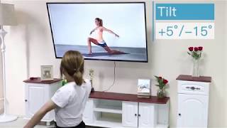 Perlesmith Pslfk1 Full Motion Tv Wall Mount Fits Most 37-70 Tvs