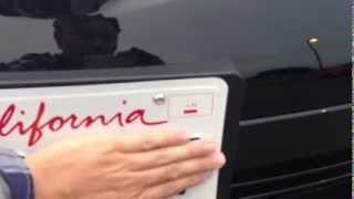Celebrity More Secure License Plate Mounting Tip Wealth