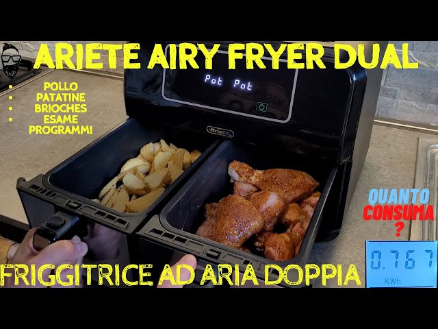 Ariete 4624 Airy Fryer Dua Metal Friggitrice ad Aria con